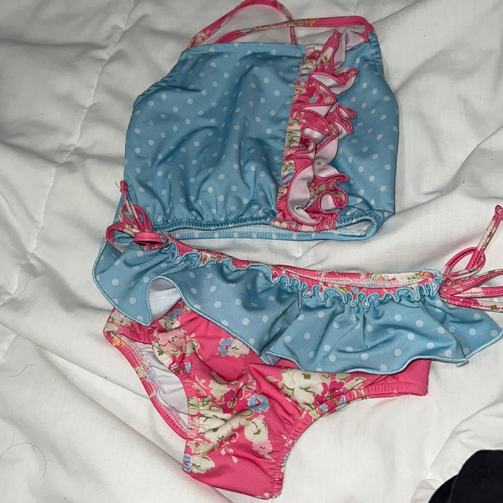 Girls swim